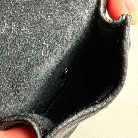 Dooney & Bourke all weather leather Snap Button Strap Caddy Purse bag accessory - Picture 12 of 15